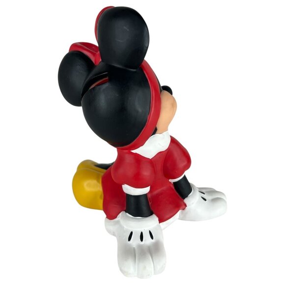 Vintage Minnie Mouse Figurine Coin Bank Walt Disney Collectible Piggy Bank Plug - Picture 2 of 10